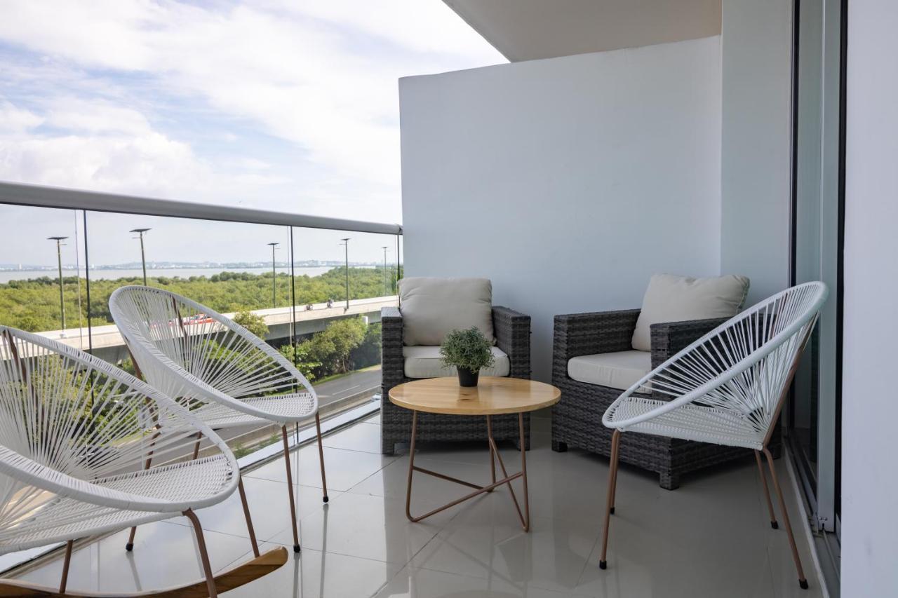 Apto En Morros Epic Cartagena ภายนอก รูปภาพ