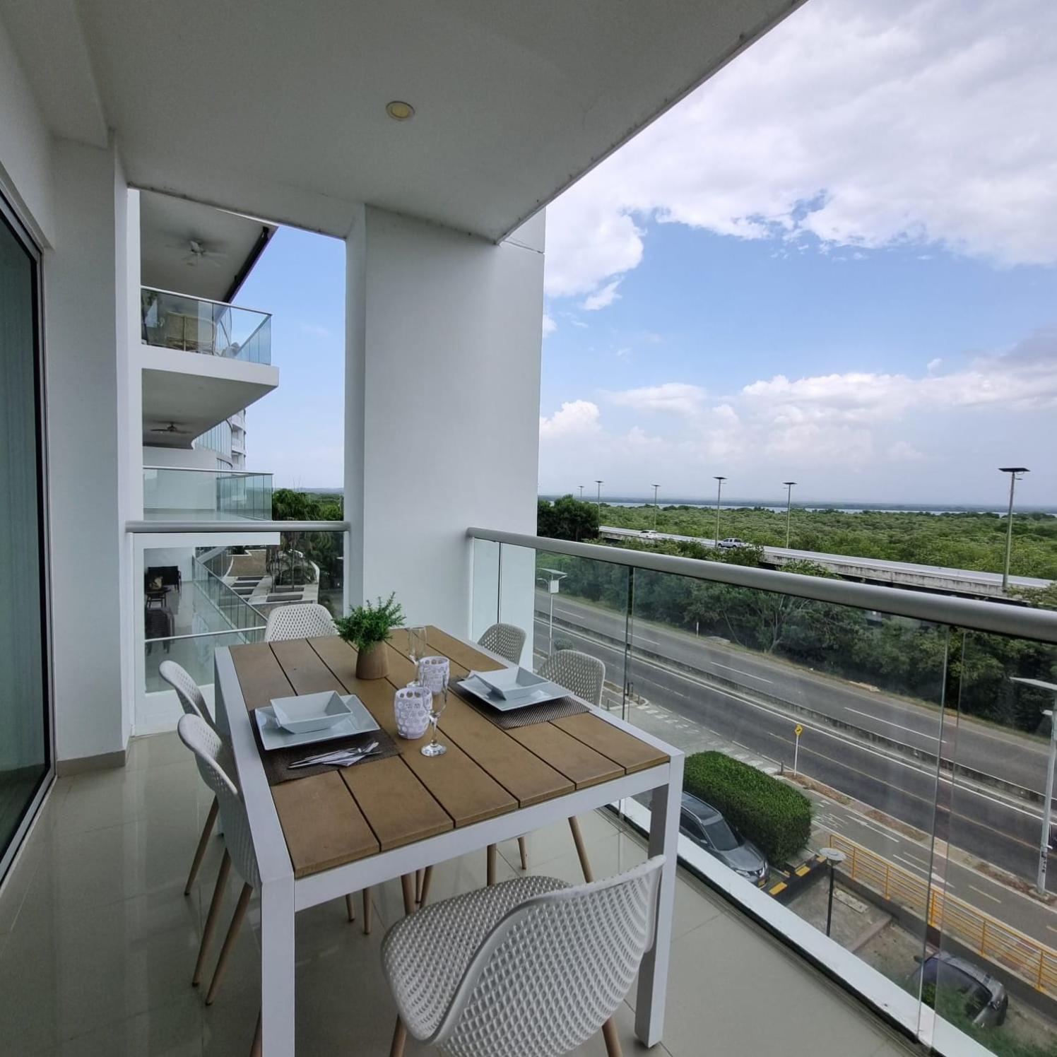 Apto En Morros Epic Cartagena ภายนอก รูปภาพ